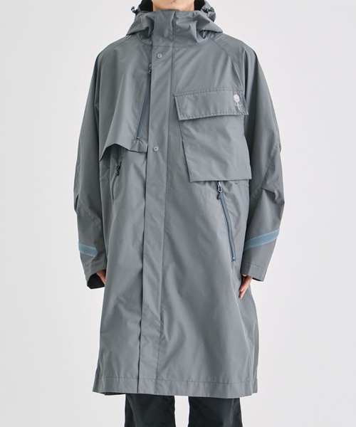 ALMOSTBLACK(オールモストブラック)の「【ALMOSTBLACK/オールモストブラック】GORETEX INFINIUM HOODIE COAT(その他アウター・メンズ・ブラック/グレー・1/2)」の12枚目の写真