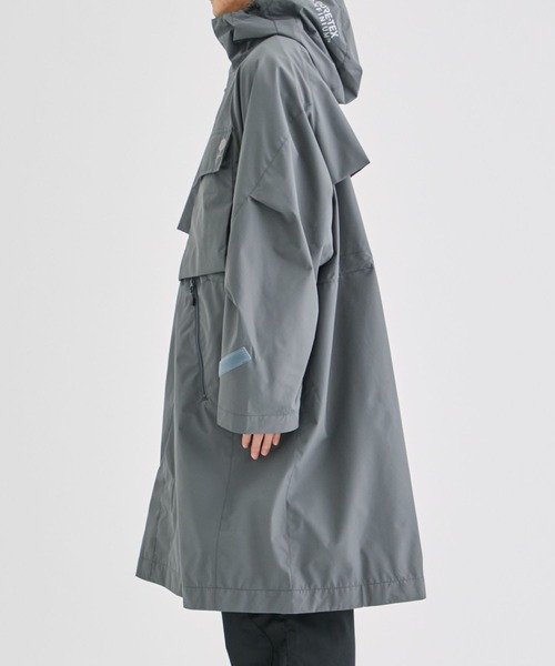 ALMOSTBLACK(オールモストブラック)の「【ALMOSTBLACK/オールモストブラック】GORETEX INFINIUM HOODIE COAT(その他アウター・メンズ・ブラック/グレー・1/2)」の9枚目の写真