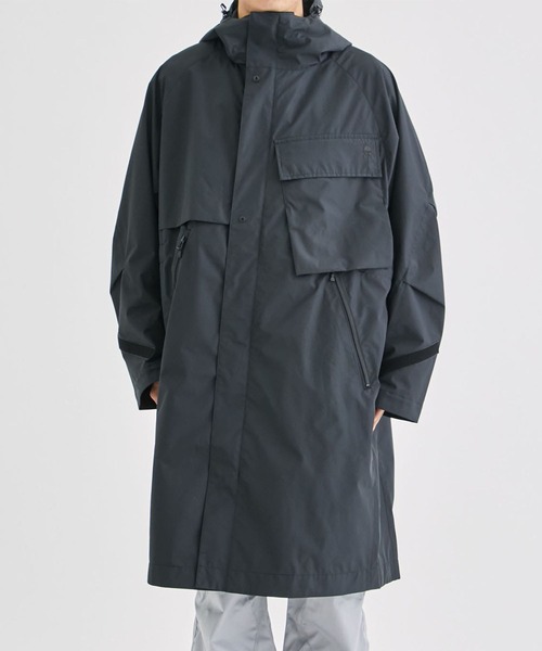 ALMOSTBLACK(オールモストブラック)の「【ALMOSTBLACK/オールモストブラック】GORETEX INFINIUM HOODIE COAT(その他アウター・メンズ・ブラック/グレー・1/2)」の14枚目の写真