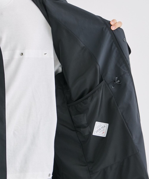 ALMOSTBLACK(オールモストブラック)の「【ALMOSTBLACK/オールモストブラック】GORETEX INFINIUM HOODIE COAT(その他アウター・メンズ・ブラック/グレー・1/2)」の15枚目の写真