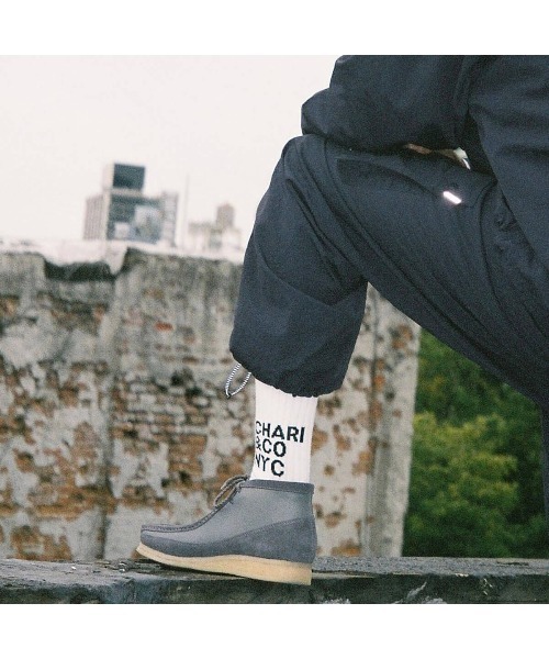 CHARI&CO（チャリアンドコー）の「MODERN LOGO SOCKS 靴下 ソックス（ソックス/靴下・メンズ・ホワイト/ブラック・FREE）」の10枚目の写真