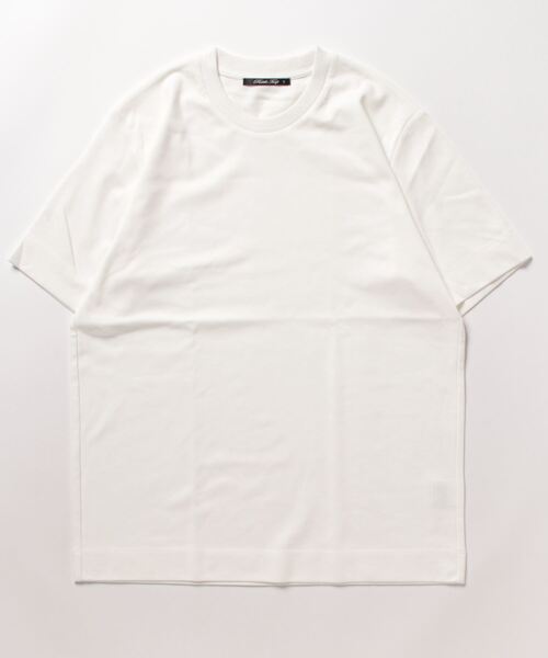 RATTLE TRAP(ラトルトラップ)の「シルケットスムースクルーネックTシャツ(Tシャツ/カットソー・メンズ・ホワイト/ブラック・LL/L/M/S)」の5枚目の写真