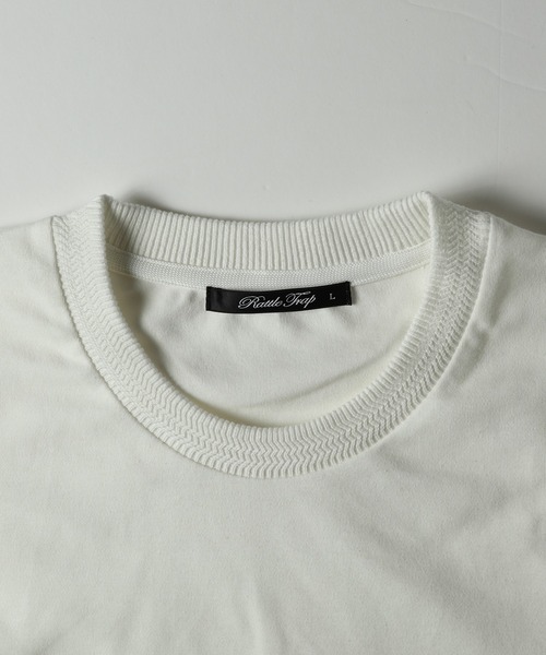 RATTLE TRAP(ラトルトラップ)の「シルケットスムースクルーネックTシャツ(Tシャツ/カットソー・メンズ・ホワイト/ブラック・LL/L/M/S)」の9枚目の写真