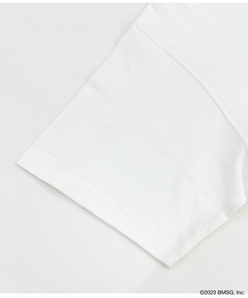 FILA(フィラ)の「【 FILA × BE:FIRST / フィラ × ビーファースト 】コラボ ブランド ロゴ 半袖 Tシャツ SOTA/SHUNTO/MANATO/RYUHEI/JUNON/RYOKI/LEO ※ストラップホルダー(ランダム)1個付き(Tシャツ/カットソー・メンズ・サックスブルー/ピンク/ホワイト/ブラック・L/M)」の9枚目の写真