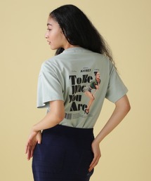 AVIREX | COLOR PINUP GIRL PRINT T-SHIRT/ カラーピンナップガールTシャツ(Tシャツ/カットソー)