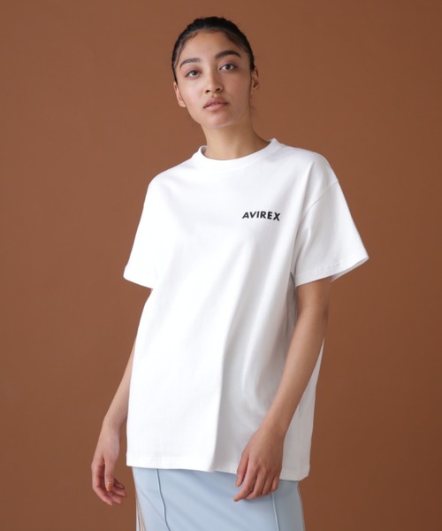 AVIREX（アヴィレックス）の「COLOR PINUP GIRL PRINT T-SHIRT/ カラーピンナップガールTシャツ（Tシャツ/カットソー・レディース・ブラック/ミント/オフホワイト・FREE）」の20枚目の写真