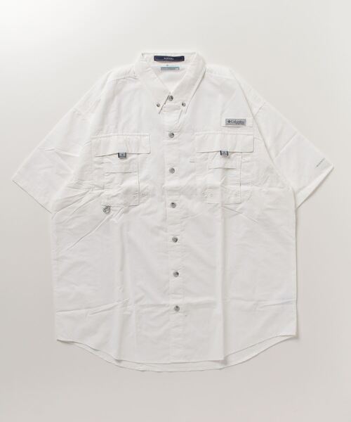 Columbia(コロンビア)の「WEB限定 Columbia BAHAMA Ⅱ S/S SHIRT(シャツ/ブラウス・メンズ・ホワイト/ブラック/サックスブルー/ネイビー・M/L)」の9枚目の写真