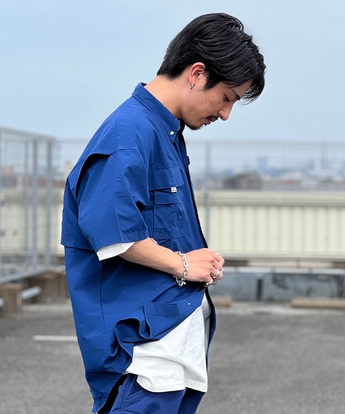 Columbia(コロンビア)の「WEB限定 Columbia BAHAMA Ⅱ S/S SHIRT(シャツ/ブラウス・メンズ・ホワイト/ブラック/サックスブルー/ネイビー・M/L)」の18枚目の写真