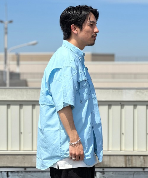 Columbia(コロンビア)の「WEB限定 Columbia BAHAMA Ⅱ S/S SHIRT(シャツ/ブラウス・メンズ・ホワイト/ブラック/サックスブルー/ネイビー・M/L)」の15枚目の写真