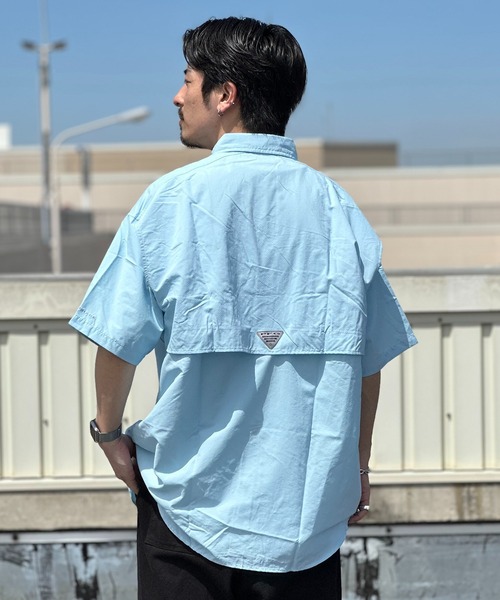 Columbia(コロンビア)の「WEB限定 Columbia BAHAMA Ⅱ S/S SHIRT(シャツ/ブラウス・メンズ・ホワイト/ブラック/サックスブルー/ネイビー・M/L)」の21枚目の写真