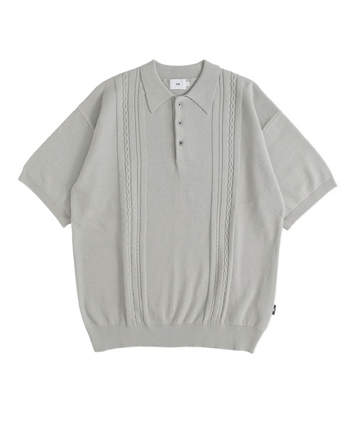 ftw ニットポロ stussy レア】【美品】STUSSY ニットポロ M