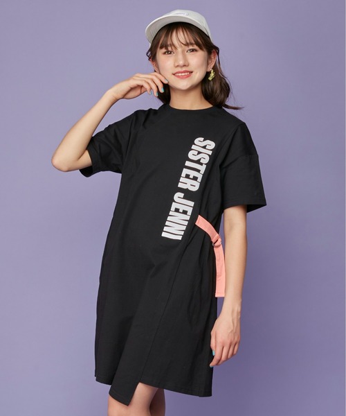SISTER JENNI（SISTER JENNI）の「接触冷感サイドベルトTワンピ