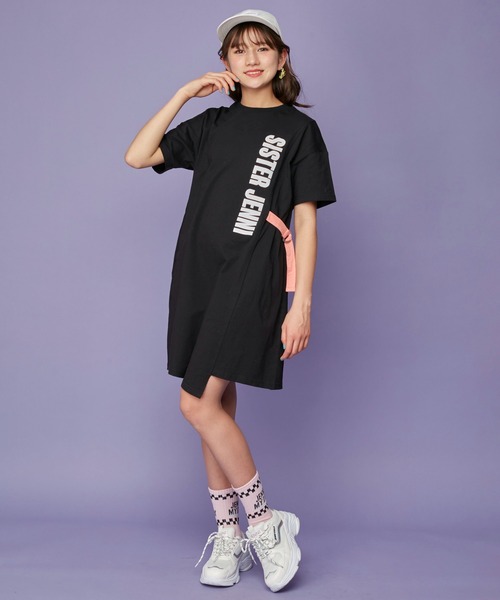 SISTER JENNI（SISTER JENNI）の「接触冷感サイドベルトTワンピ