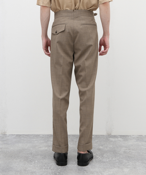 EDIFICE（エディフィス）の「【avancer / アボンシェル】グルカパンツ（スラックス・メンズ・チャコールグレー/グレー/ブラウン・44/46/48）」の5枚目の写真