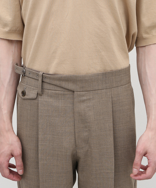 EDIFICE（エディフィス）の「【avancer / アボンシェル】グルカパンツ（スラックス・メンズ・チャコールグレー/グレー/ブラウン・44/46/48）」の15枚目の写真