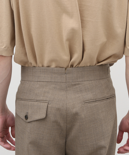 EDIFICE（エディフィス）の「【avancer / アボンシェル】グルカパンツ（スラックス・メンズ・チャコールグレー/グレー/ブラウン・44/46/48）」の11枚目の写真