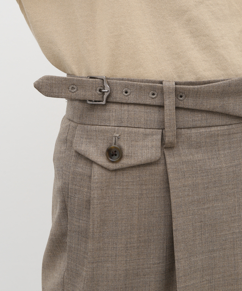 EDIFICE（エディフィス）の「【avancer / アボンシェル】グルカパンツ（スラックス・メンズ・チャコールグレー/グレー/ブラウン・44/46/48）」の17枚目の写真