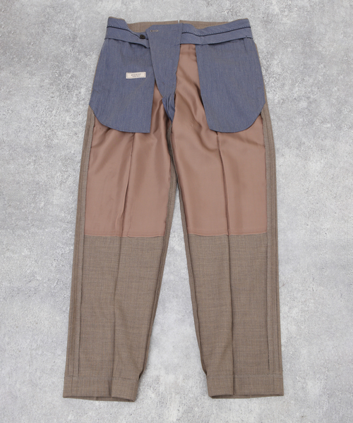 EDIFICE（エディフィス）の「【avancer / アボンシェル】グルカパンツ（スラックス・メンズ・チャコールグレー/グレー/ブラウン・44/46/48）」の20枚目の写真