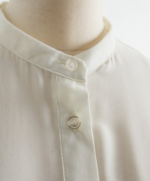 tocco closet(トッコ クローゼット)の「【ZOZO限定】フリルスリーブブラウス(シャツ/ブラウス・レディース・オフホワイト/ブラック・M)」の12枚目の写真