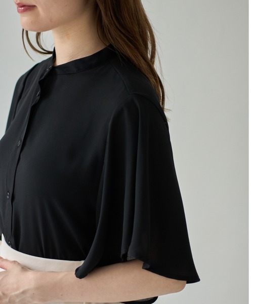 tocco closet(トッコ クローゼット)の「【ZOZO限定】フリルスリーブブラウス(シャツ/ブラウス・レディース・オフホワイト/ブラック・M)」の13枚目の写真