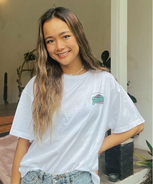 ROXY（ロキシー）の「【ZOZO限定アイテム】SUNSHINE SURF CO TEE/ロキシー半袖バックプリントTシャツ（Tシャツ/カットソー・レディース・ブラック/ピンク/ホワイト・FREE）」の13枚目の写真