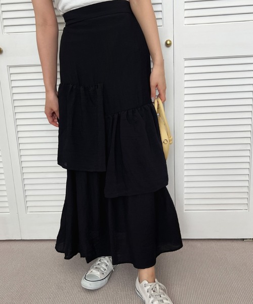 Olu.（オルドット）の「ボリュームティアードスカート（スカート