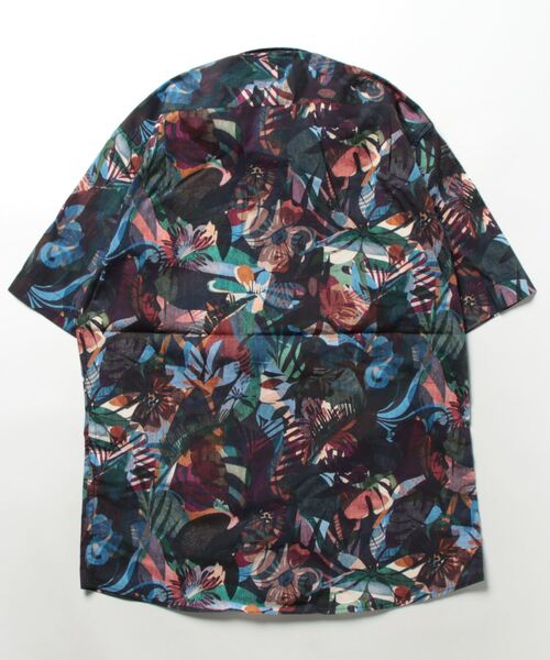 MONSIEUR NICOLE(ムッシュニコル)の「【ex/tra】ボタニカルプリント カッタウェイカラーシャツ(シャツ/ブラウス・メンズ・ネイビー/ワイン・MEDIUM/LARGE/X-LARGE)」の13枚目の写真