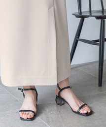 GLOBAL WORK | ジュエリーヒールサンダル/192814(サンダル)