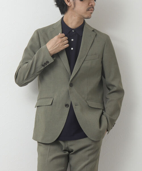 NOLLEY'S goodman(ノーリーズグッドマン)の「【WEB限定】《セットアップ対応》Soalon/ソアロン テーラードジャケット(テーラードジャケット・メンズ・ネイビー/ブルー系その他/オリーブ/ブラック系その他・L/XL/M/S)」の22枚目の写真