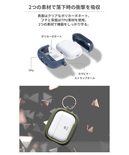 AirPods Pro第2世代(本体+右イヤホン)＆iFaceケース(下のみ) AirPods Pro第2世代(本体+右イヤホン)＆iFaceケース(下のみ