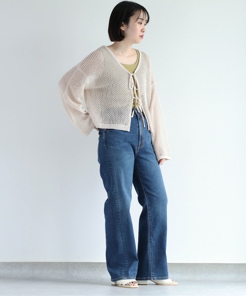 cepo(セポ)の「ICEデニム 90Sレギュラーストレート ※接触冷感※(デニムパンツ・レディース・ブルー系2/ブルー系3・S/M/L)」の8枚目の写真