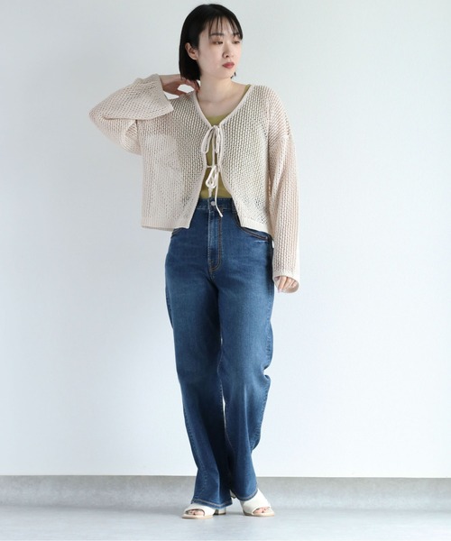 cepo(セポ)の「ICEデニム 90Sレギュラーストレート ※接触冷感※(デニムパンツ・レディース・ブルー系2/ブルー系3・S/M/L)」の10枚目の写真