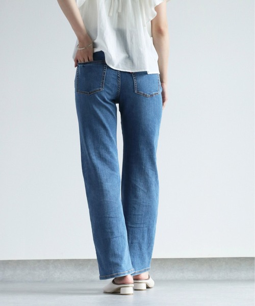 cepo(セポ)の「ICEデニム 90Sレギュラーストレート ※接触冷感※(デニムパンツ・レディース・ブルー系2/ブルー系3・S/M/L)」の15枚目の写真