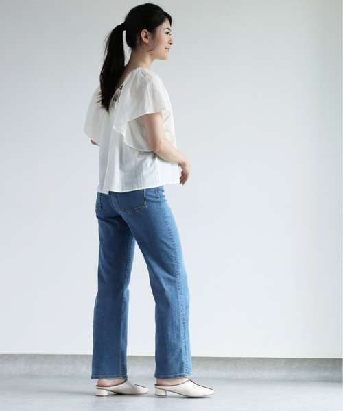 cepo(セポ)の「ICEデニム 90Sレギュラーストレート ※接触冷感※(デニムパンツ・レディース・ブルー系2/ブルー系3・S/M/L)」の18枚目の写真