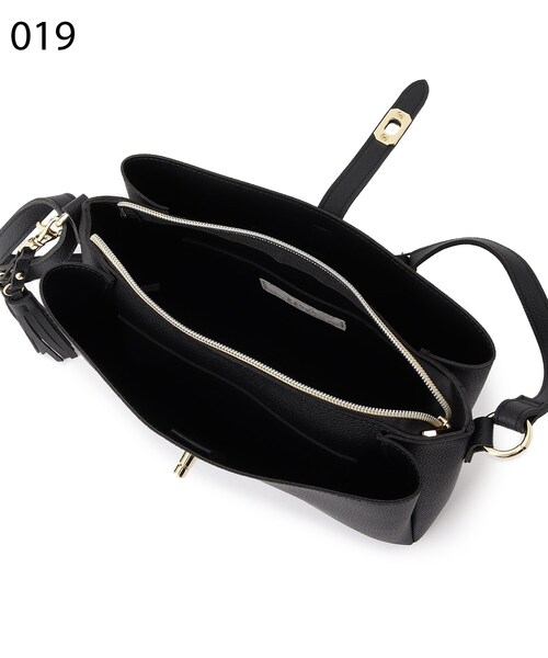 grove（グローブ）の「◆【人間工学】ダブルタッセル3層ショルダー（ショルダーバッグ・レディース・ライトグレー/ブラック/ライトブルー/アイボリー・00）」の11枚目の写真