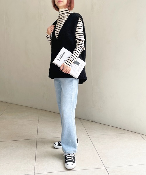 Meli rich(メリーリッチ)の「プードルボアベスト(ベスト・レディース・ライトベージュ/モカ/グレー/ブラック・MEDIUM)」の22枚目の写真