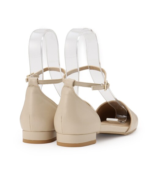 ESPERANZA(エスペランサ)の「フラットセパレートパンプス【ESPERANZA_blanca】(パンプス・レディース・ブラック/アイボリー・S/M/L)」の7枚目の写真
