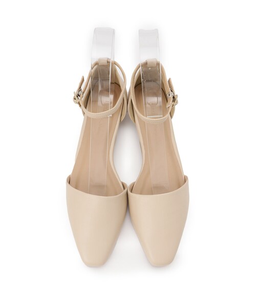 ESPERANZA(エスペランサ)の「フラットセパレートパンプス【ESPERANZA_blanca】(パンプス・レディース・ブラック/アイボリー・S/M/L)」の8枚目の写真