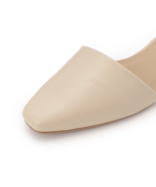 ESPERANZA(エスペランサ)の「フラットセパレートパンプス【ESPERANZA_blanca】(パンプス・レディース・ブラック/アイボリー・S/M/L)」の10枚目の写真