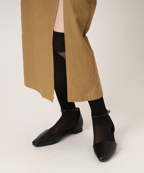 ESPERANZA(エスペランサ)の「フラットセパレートパンプス【ESPERANZA_blanca】(パンプス・レディース・ブラック/アイボリー・S/M/L)」の13枚目の写真
