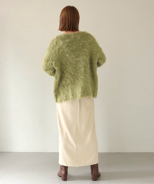 CLEIO（クレイオ）の「【CLEIO】シャギーUネックニット（ニット