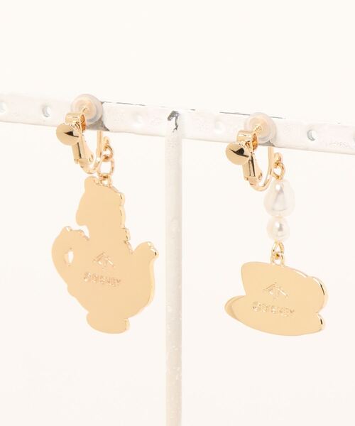 Disney（ディズニー）の「ディズニー　ふしぎの国のアリス ドーマウスメタルイヤリング（イヤリング・レディース・ゴールド系その他・FREE）」の5枚目の写真