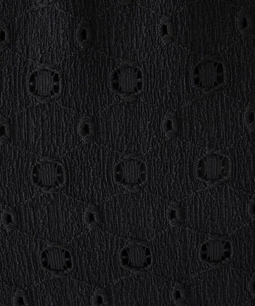 index（インデックス）の「◆ハイネックタックスリーブカットソー/ボリューム袖【洗濯機洗い可】（Tシャツ/カットソー・レディース・オフホワイト/ダークオレンジ/ブラック・36/38/42/40）」の4枚目の写真