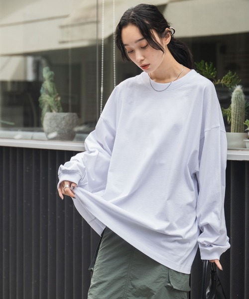 WEGO（ウィゴー）の「WEGO/ヘビーウエイトBIGロンT（Tシャツ