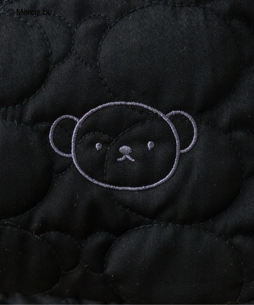 Miffy( ミッフィー)の「miffyキルティングバッグ 1032180020(ショルダーバッグ・レディース・ブラック/オフホワイト・FREE)」の12枚目の写真