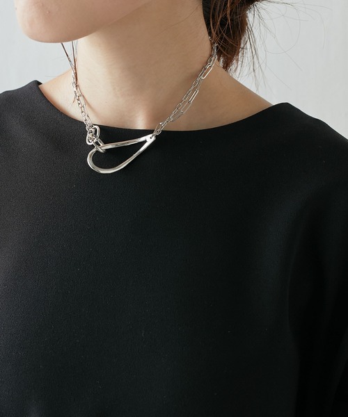 PAPILLONNER（パピヨネ）の「3WAYアレンジネックレス（ネックレス・レディース・シルバー/ゴールド・FREE）」の6枚目の写真