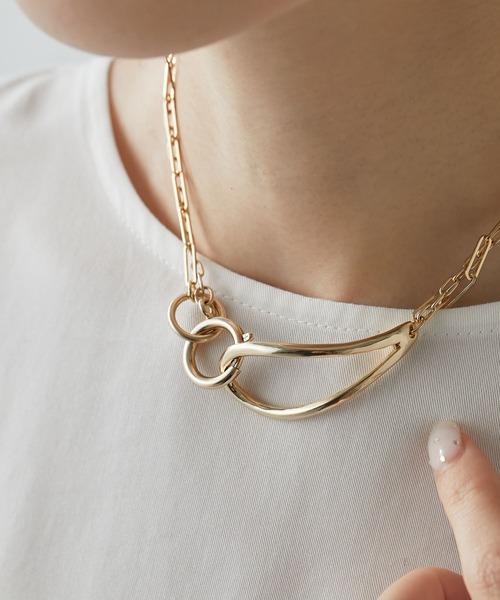 PAPILLONNER（パピヨネ）の「3WAYアレンジネックレス（ネックレス・レディース・シルバー/ゴールド・FREE）」の12枚目の写真