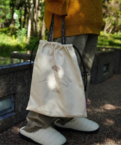 SUBU（スブ）の「SUBU×MANASTASH /スブ×マナスタッシュ/HEMP TWILL SANDAL 23（スリッポン・メンズ・ホワイト×ブルー/ホワイト系その他/ブラック×ベージュ/ブラック×ブルー・00/0/1/2/3）」の8枚目の写真