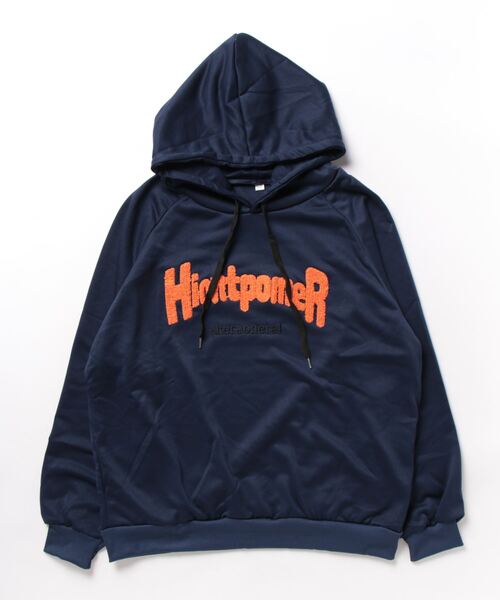 Burner（バーナー）の「【BURNER Recommend Select】パーカー カジュアル oku-tops-677707324215-23 U（パーカー・レディース・アイボリー/ネイビー/ピンク・M/L/XL）」の4枚目の写真