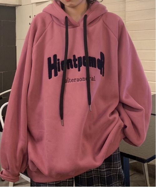 Burner（バーナー）の「【BURNER Recommend Select】パーカー カジュアル oku-tops-677707324215-23 U（パーカー・レディース・アイボリー/ネイビー/ピンク・M/L/XL）」の7枚目の写真